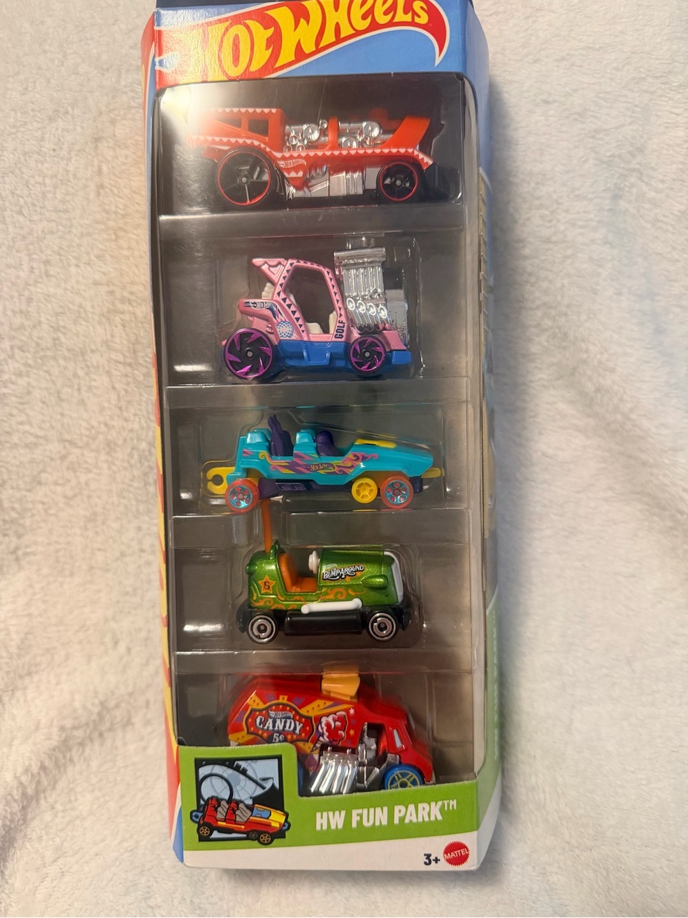 Hot Wheels HW Fun Park 5-Pack Loopster Bump Around Cool One